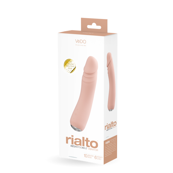 Rialto Rechargeable Vibe - Vanilla - Vedo