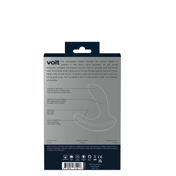 Volt - Rechargeable Prostate vibe - Black - Vedo