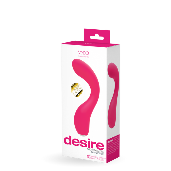 Desire -Rechargeable Gspot Vibe -vedo