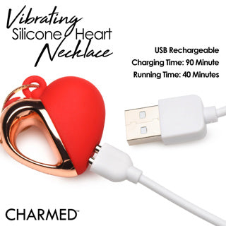 Charmed - 10X Vibrating Heart Necklace