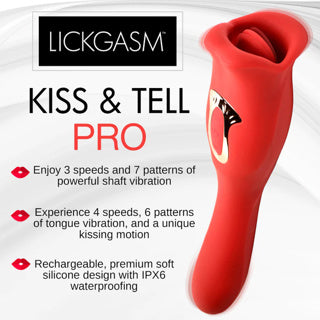 Lickgasm - Kiss & Tell Pro