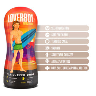 Loverboy - The Surfer Dude Stroker - Beige