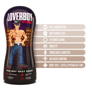 Loverboy - Bad Boy Next Door Stroker - Beige