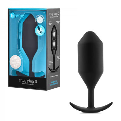 B-Vibe - Snug Plug 5 - Black