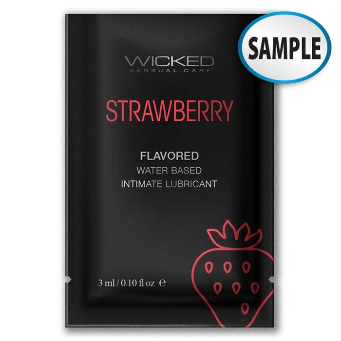 Wicked - Strawberry lubricant - Boutique Toi Et Moi