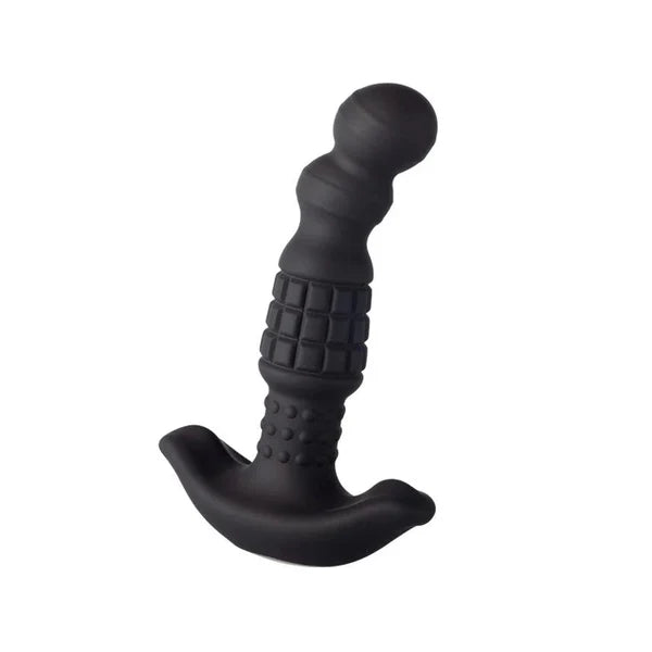 Pineapple Man - Rolling Bead Vibrating Prostate Massager - Black- Honey Play Box