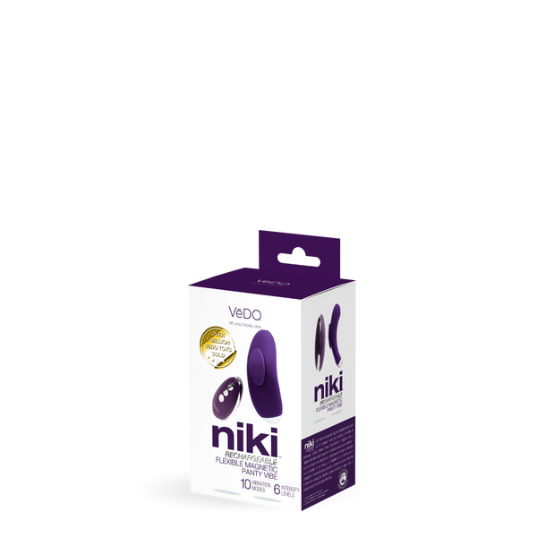 Niki Rechargeable Panty Vibe -Purple - Vedo