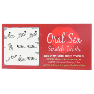 KG - Oral Sex Scratch Tickets - Multilingual