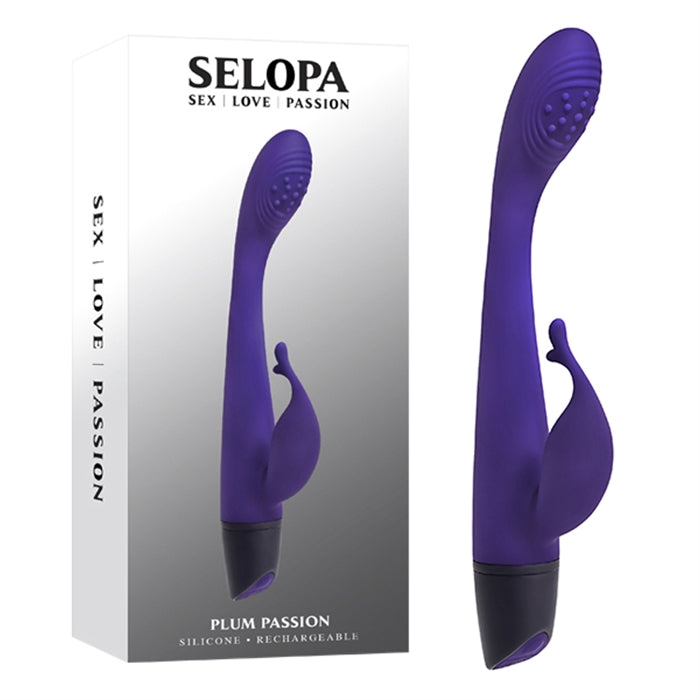 Plum Passion - Silicone Rechargeable - Purple