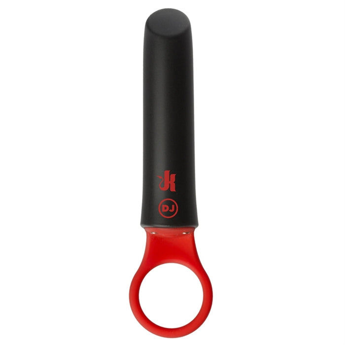 Kink Power Play with Silicone Grip Ring Black/Red - Boutique Toi Et Moi